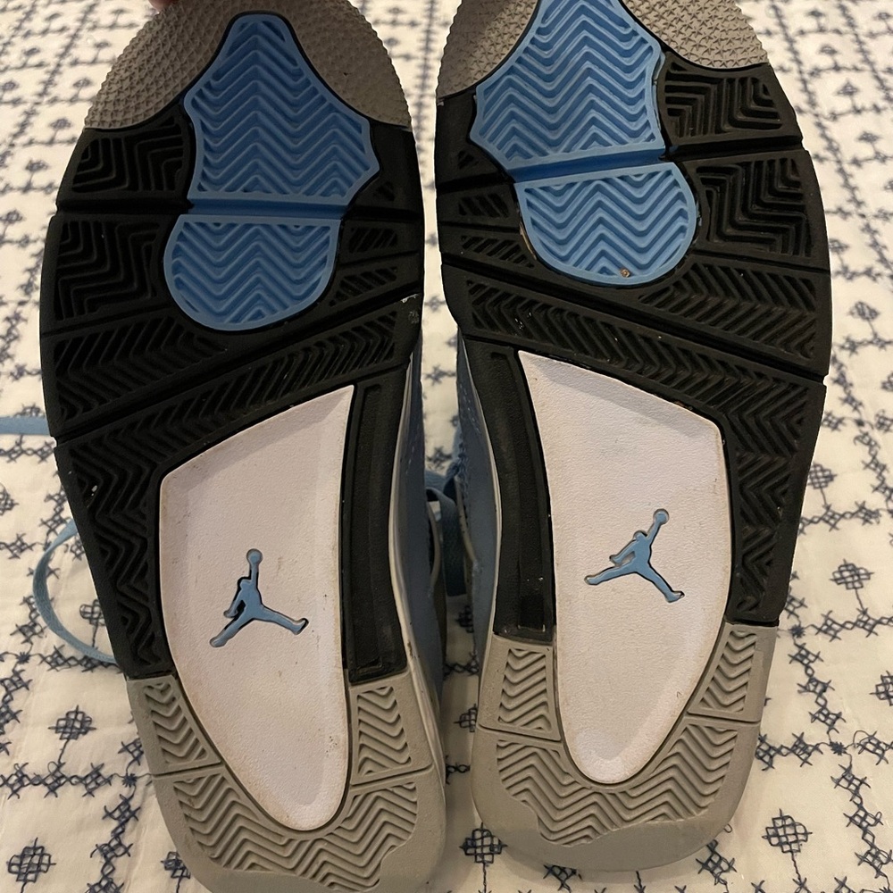 Air Jordan 4 Retro blue university sz 7 - Picture 7 of 11